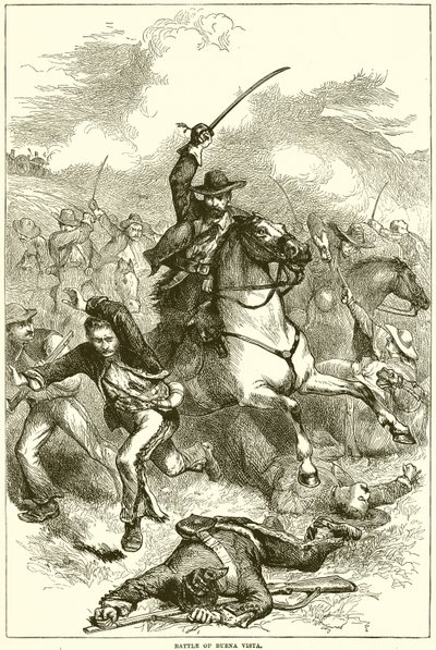 Battle of Buena Vista by English School