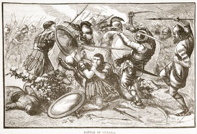 Battle of Cunaxa by English School