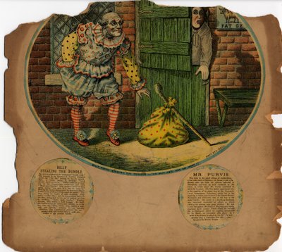 Billy Purvis Stealing the Bundle by English School