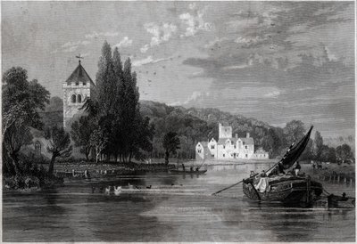 Bisham Abbey by English School