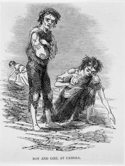 Boy and Girl at Cahera by English School