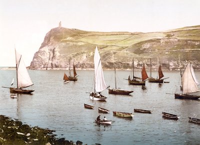 Bradda Head, Isle of Man by English School