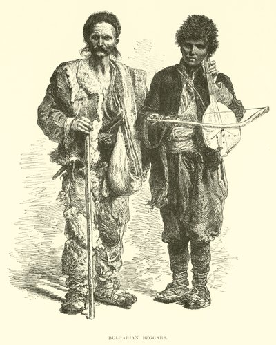 Bulgarian Beggars by English School