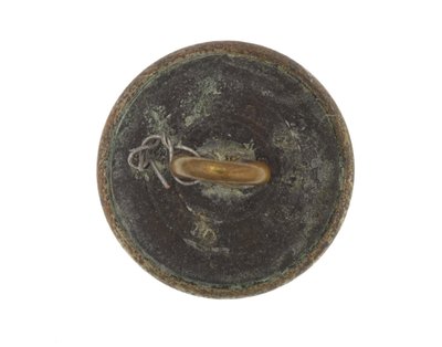 Button, Calcutta Volunteer Rifles, pre-1901 by English School