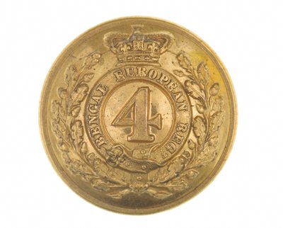 Button, officer, 4th Bengal European Regiment, 1855-1861 by English School