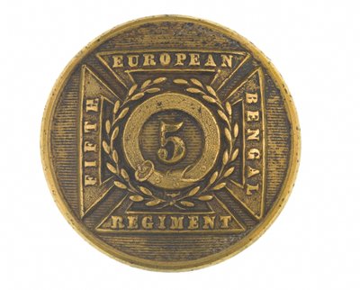 Button, officer, 5th Bengal European Regiment, 1858-1860 by English School