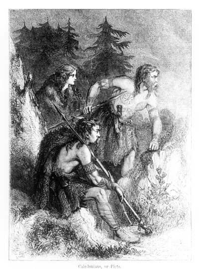 Caledonians, or Picts by English School
