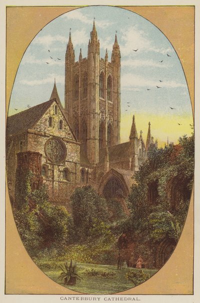 Canterbury Cathedral by English School