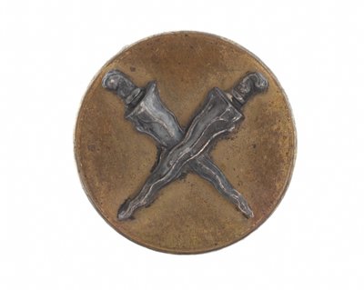 Cap badge button, Malay State Guides, 1896-1919 by English School