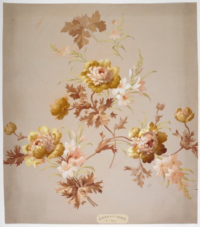 Carpet Design by English School