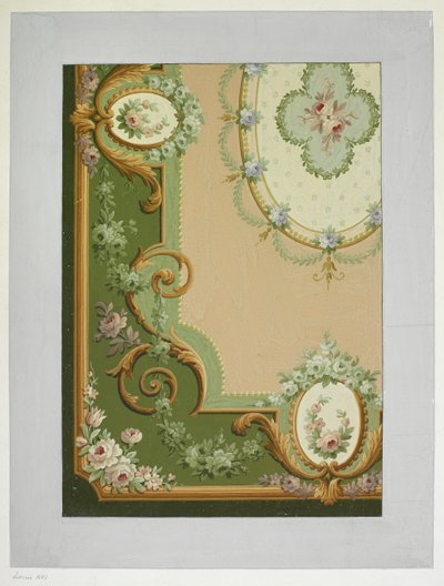 Carpet Design by English School
