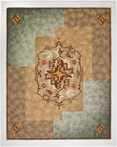 Carpet design by English School