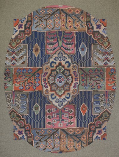 Carpet design by English School