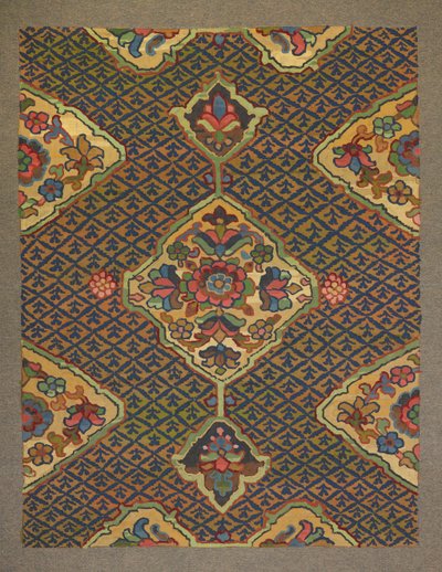 Carpet design by English School