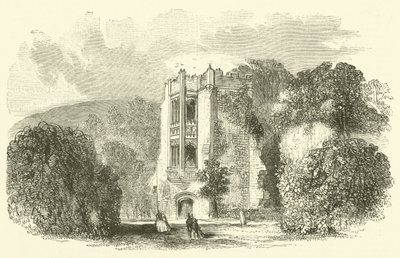 Cerne Abbey by English School