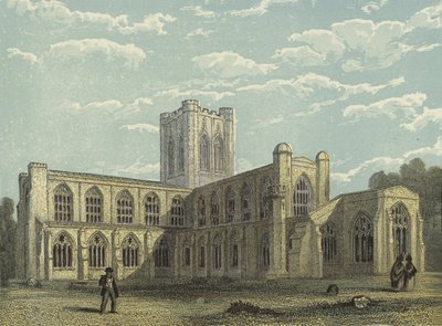 Chester Cathedral, South East View by English School