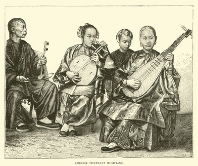 Chinese Itinerant Musicians by English School