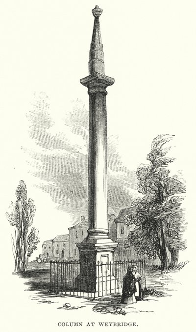 Column at Weybridge by English School