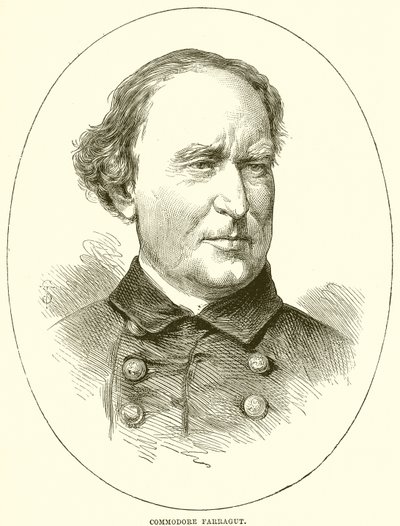 Commodore Farragut by English School