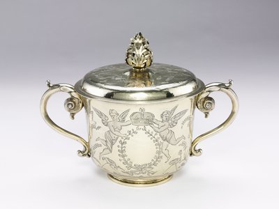 Covered Cup by English School
