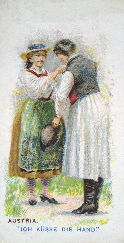Customary Greeting in Austria by English School