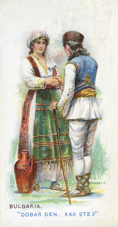 Customary Greeting in Bulgaria by English School