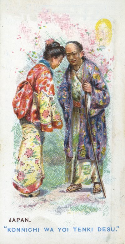 Customary Greeting in Japan by English School