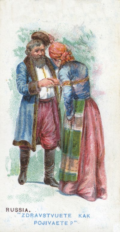 Customary Greeting in Russia by English School