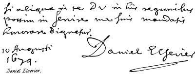 Daniel Elzevier by English School