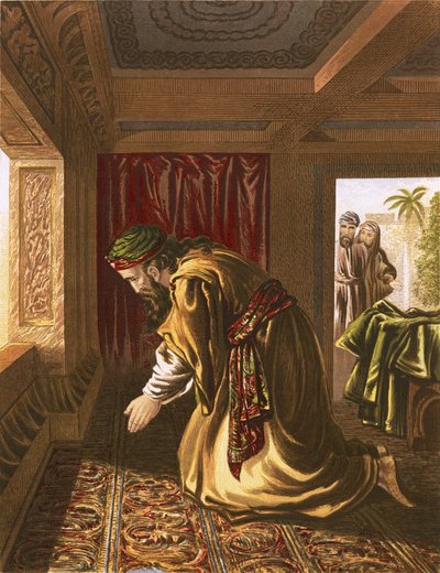 Daniel praying by English School