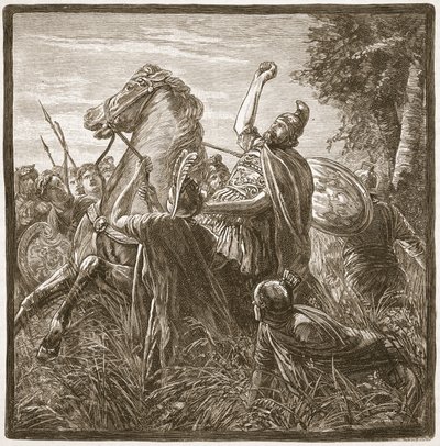 Death of Crassus by English School