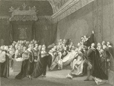 Death of Lord Chatham by English School