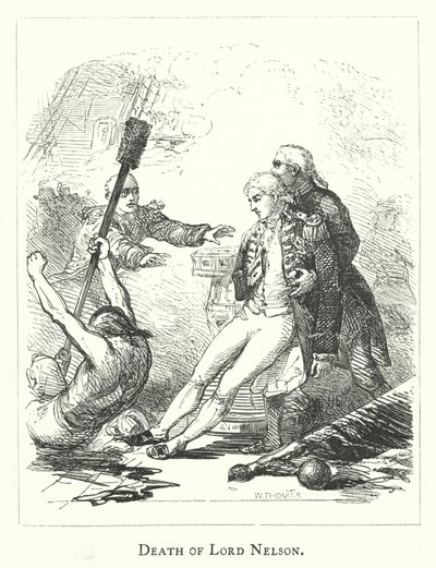 Death of Lord Nelson by English School