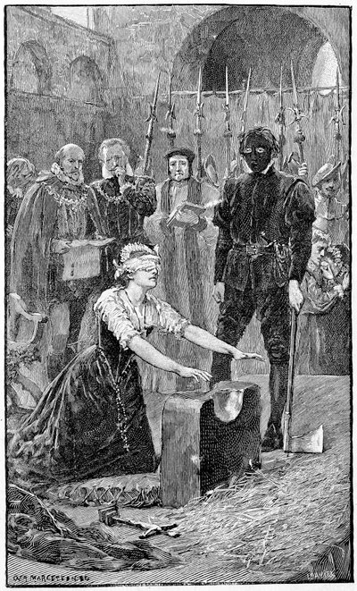 Death of Mary, Queen of Scots by English School