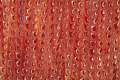 Decorative End Paper by English School