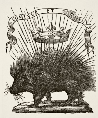 Device of Louis XII, 1878 by English School