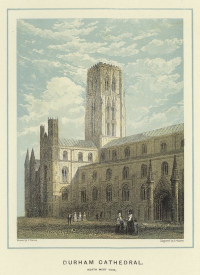 Durham Cathedral, North West View by English School