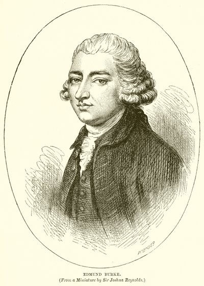 Edmund Burke by English School