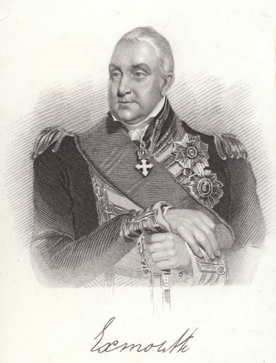 Edward Pellew, 1st Viscount Exmouth, British admiral by English School