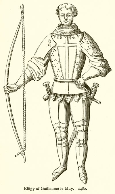 Effigy of Guillaume le May. 1480 by English School