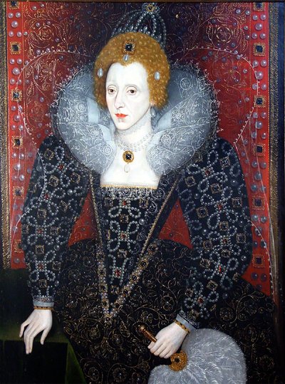 Elizabeth I (1533-1603), c.1590 by English School