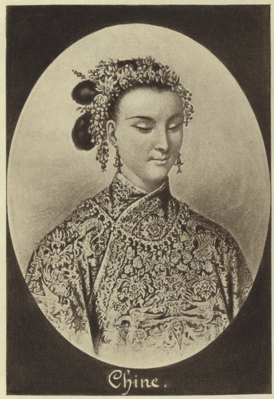 Empress Dowager Cixi by English School