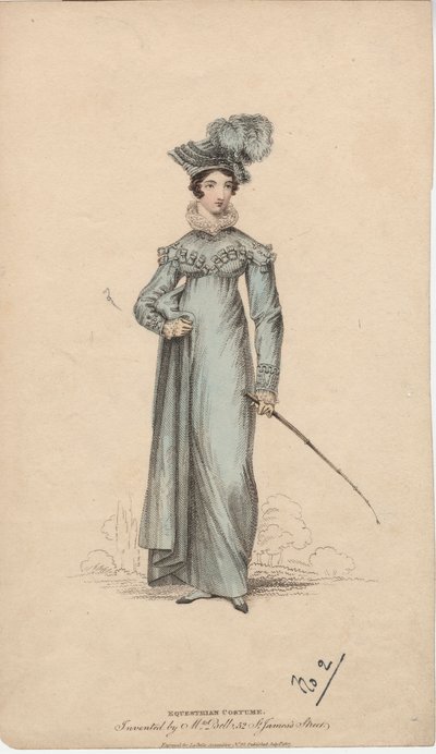 Equestrian costume by English School
