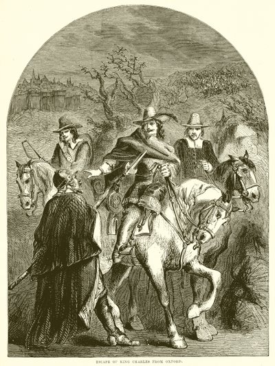 Escape of King Charles from Oxford by English School