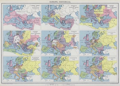 Europe, Historical by English School