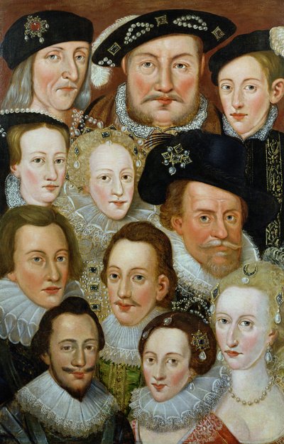 European Royalty by English School