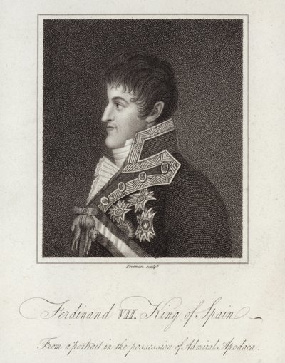 Ferdinand VII, King of Spain by English School