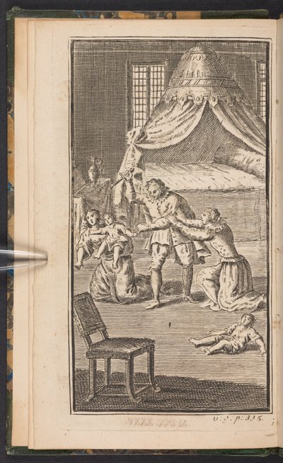 Frontispiece of A Yorkshire Tragedy by English School
