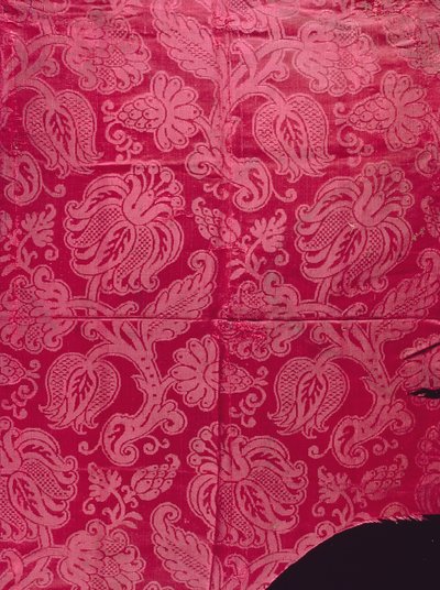 Furnishing silk, third quarter 17th century by English School
