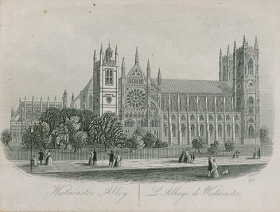 General View of Westminster Abbey by English School